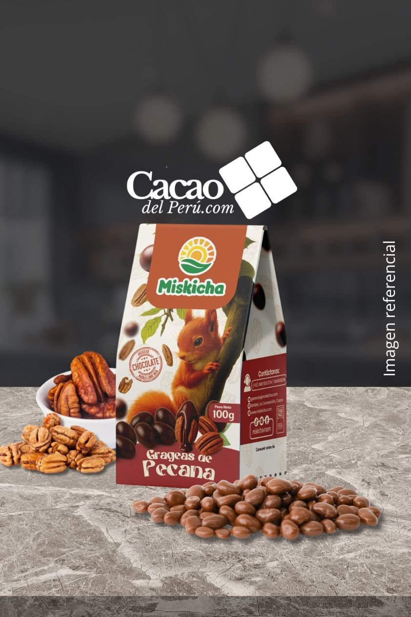 Grageas 60% 100 g Pecana